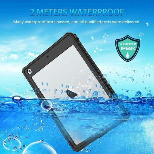 [Shellbox Series] Apple iPad 7th 2019 & 8th 2020 & 9th 2021 10.2" - Waterproof Heavy Duty Lifeproof Style Case