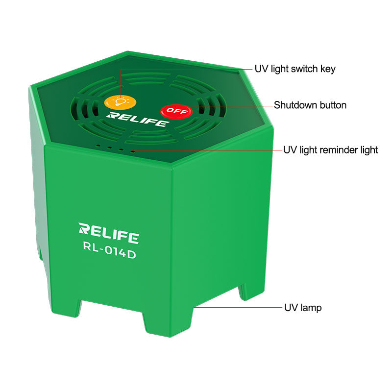 Chargez l&#39;image dans la visionneuse de la galerie, [RL-014D] RELIFE Smart UV Curing Lamp with Battery - Polar Tech Australia
