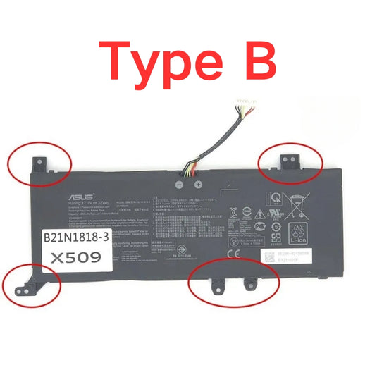 [B21N1818 & B21N1818-3] ASUS VivoBook 14 X409 VivoBook 15 X512 VivoBook 17 X712 - Replacement Battery - Polar Tech Australia