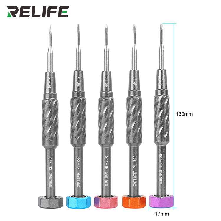 Cargue la imagen en el visor de la galería, [RL-728A] RELIFE 2D Sturdy Mobile Phone Repair Screwdriver set - Polar Tech Australia
