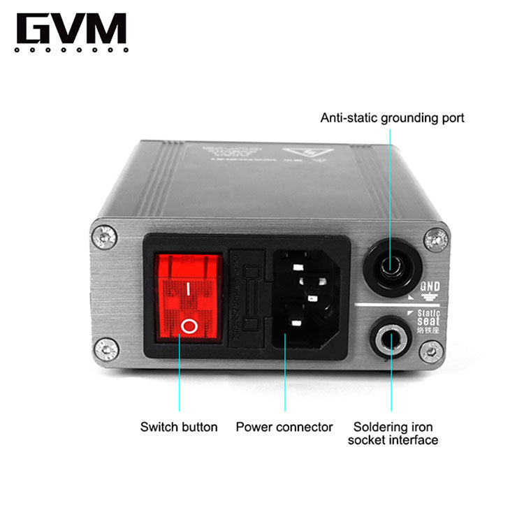 Chargez l&#39;image dans la visionneuse de la galerie, [T210] GVM Phone Repair Soldering Station - Polar Tech Australia
