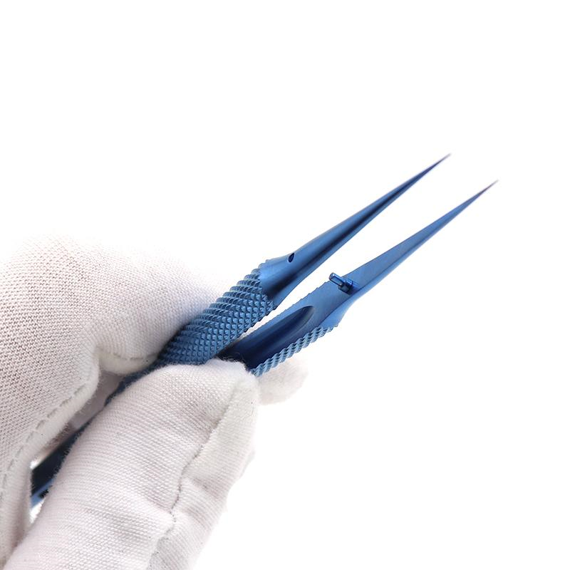 Cargue la imagen en el visor de la galería, YCS Repair Flyline Tweezers – Titanium Alloy Fine Tip Straight &amp; Bent Tweezers (140mm)
