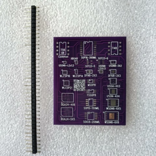 T22 Laptop Serial Number Modification BIOS Multi-Function Programming Adapter Board for WLCSP 4x3 and 4x5 WSON