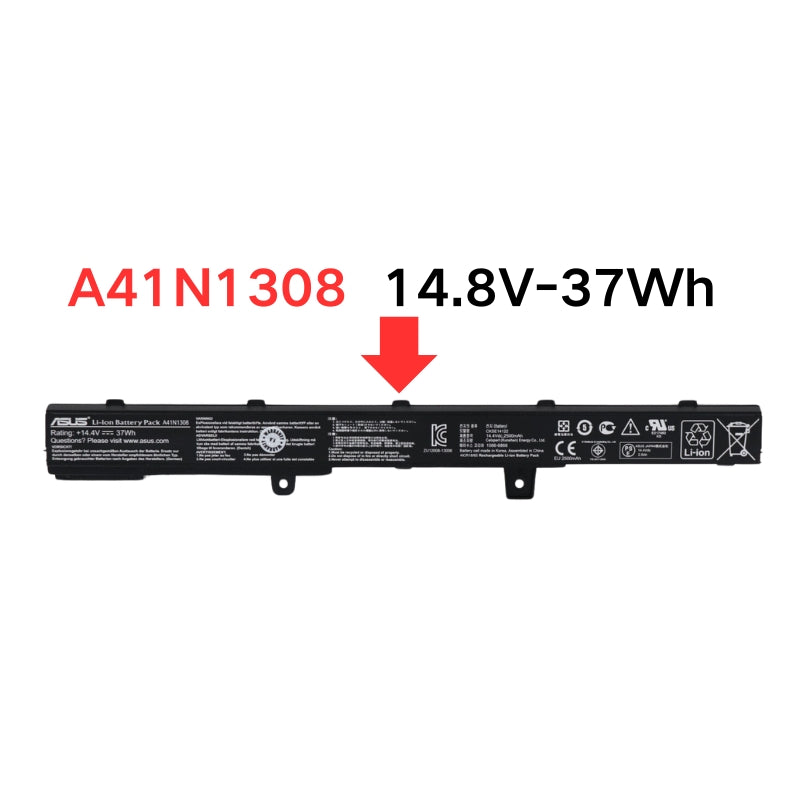 Chargez l&#39;image dans la visionneuse de la galerie, [A31N1319 &amp; A41N1308] Asus D550CA-SX281H F551CA X451CA-2A - Replacement Battery - Polar Tech Australia
