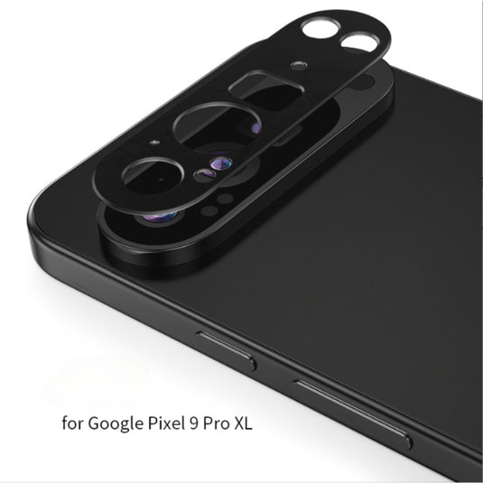 Google Pixel 9 / Pixel 9 Pro / Pixel 9 Pro XL - Metal Sticker Back Rear Camera Lens Glass Protector