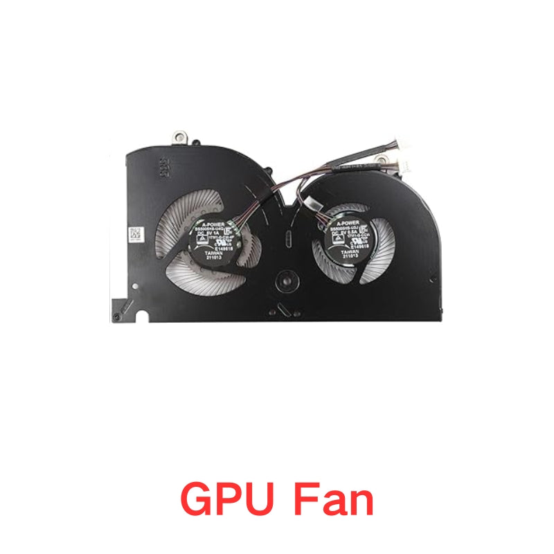 Load image into Gallery viewer, MSI GS76 WS76 Creator 17 GS76 Stealth 11UE 11UG 11UH MSI-17M1 17M1-CPU Series - Laptop CPU &amp; GPU Cooling Fan
