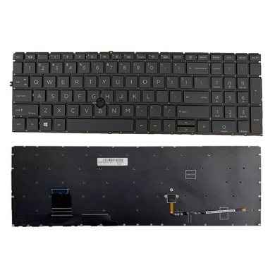 HP 850 855 750 755 G7 G8 HSN-I41C-5 Zbook Firefly 15 Series - Laptop Keyboard With Back Light US Layout