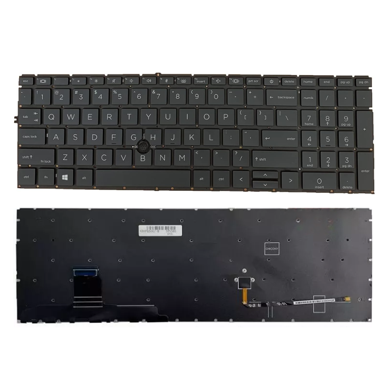 Chargez l&#39;image dans la visionneuse de la galerie, HP 850 855 750 755 G7 G8 HSN-I41C-5 Zbook Firefly 15 Series - Laptop Keyboard With Back Light US Layout
