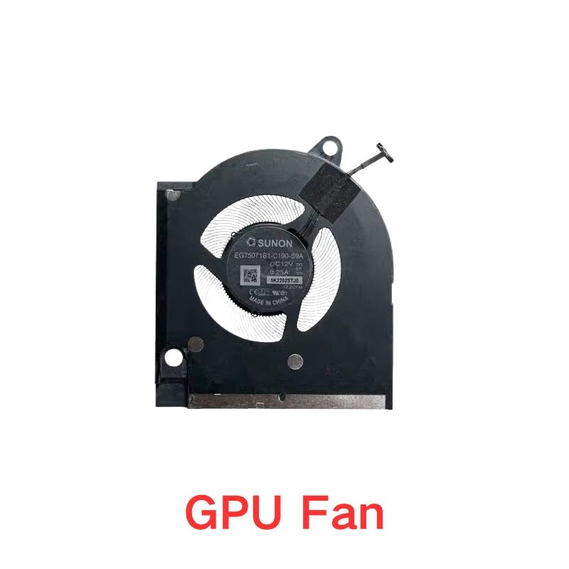 Cargue la imagen en el visor de la galería, Dell G15 5520 G15-5520 G16 7620 (Year 2022) Series - Laptop CPU &amp; GPU Cooling Fan
