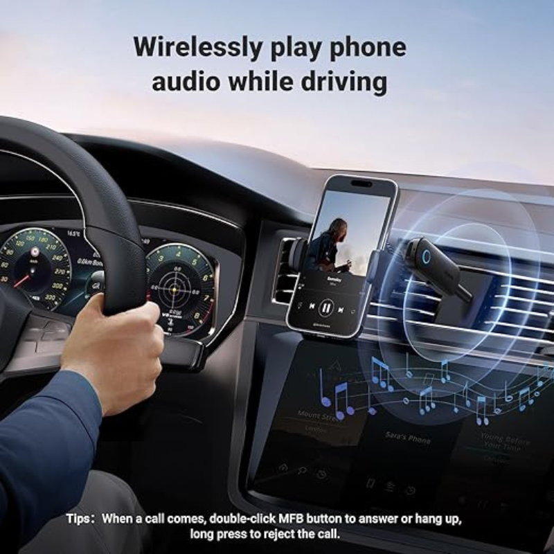 Chargez l&#39;image dans la visionneuse de la galerie, UGREEN Bluetooth 5.0 Transmitter Receiver Handsfree Talking for Car
