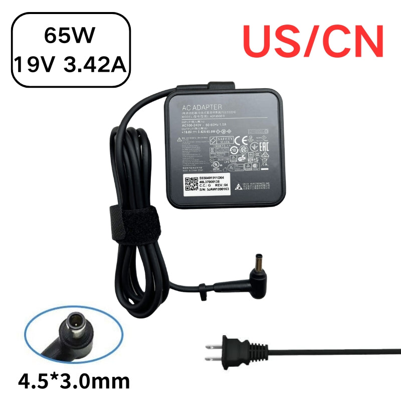 Load image into Gallery viewer, [19V-3.42A/65W][4.5x3.0] MSI Modern 14 M14 P14 15M ADP-65GD D - Laptop AC Power Supply Adapter Charger
