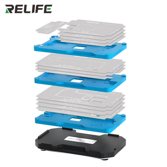 [RL-601T] RELIFE 22-in-1 iPhone Mid-Tier Motherboard Repair Fixture Set - Polar Tech Australia