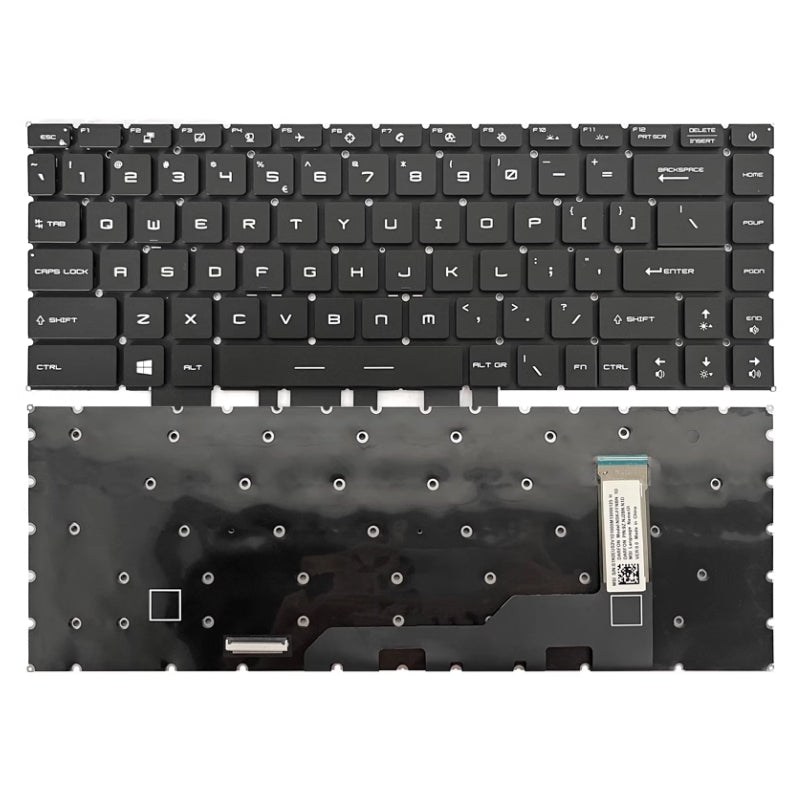 Load image into Gallery viewer, MSI reator Z16 MS-1571 Z16-A11UET 16V4 14D3 14DK Series - Laptop Keyboard With Backlit US Layout
