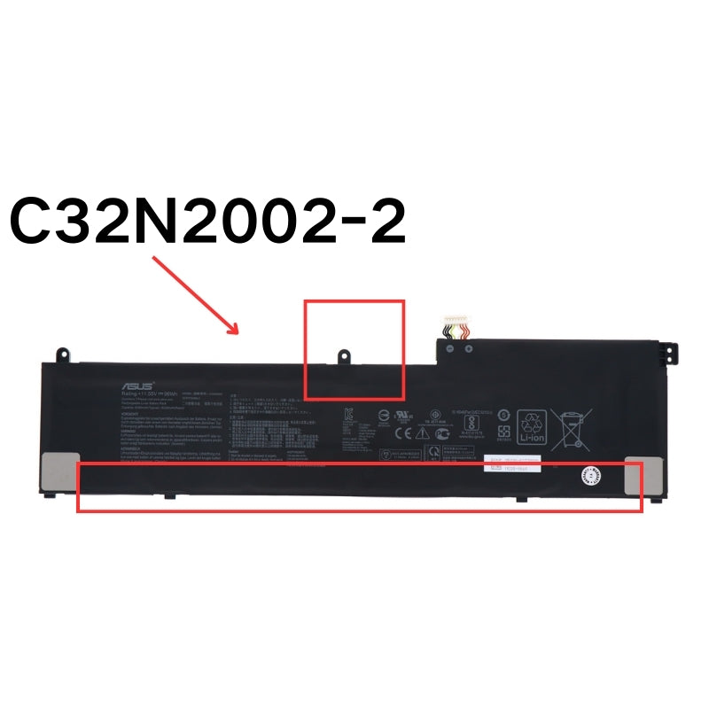 Cargue la imagen en el visor de la galería, [C32N2002] ASUS ZenBook Flip 15 UX564EI UX564PH UX564EH Q528EH Replacement Battery - Polar Tech Australia
