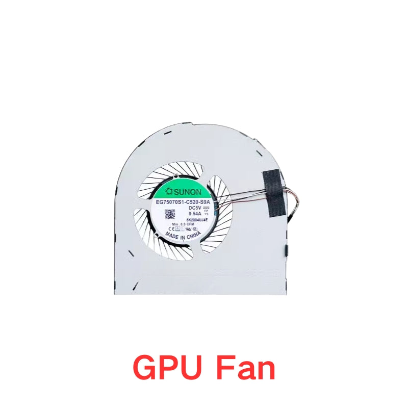 Load image into Gallery viewer, Dell Precision 7550 7560 M7550 M7560 (Year 2020) Series - Laptop CPU &amp; GPU Cooling Fan
