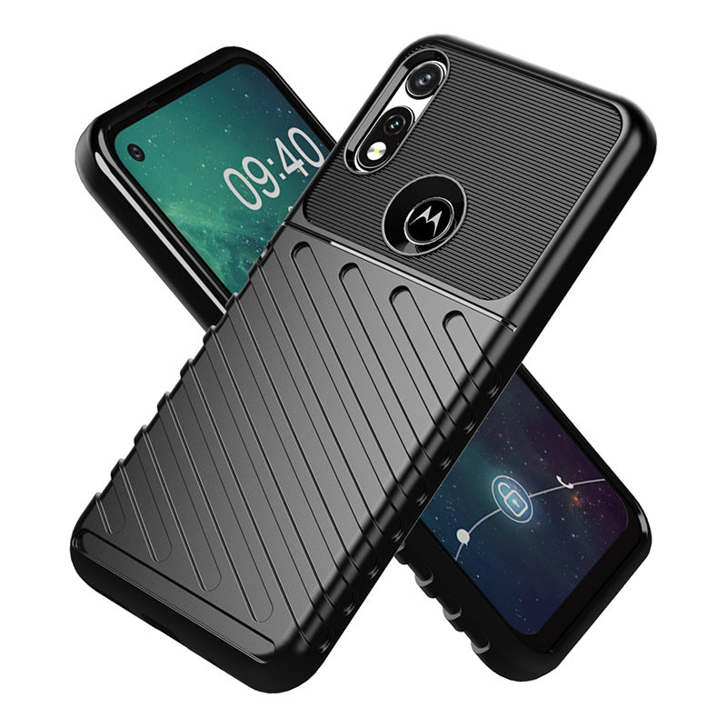 Chargez l&#39;image dans la visionneuse de la galerie, Motorola Moto Defy 2 - AirPillow Cushion Transparent Soft Clear TPU Four Corners Protective Case
