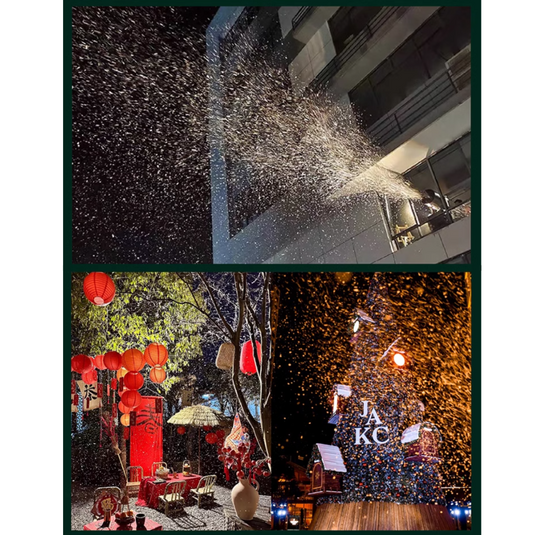 Artificial Snow Maker Machine for Mall Christmas Displays, Scenic Spots,Photography and Outdoor Snowfall Effects