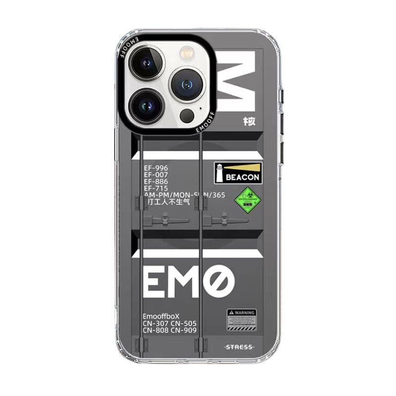 Cargue la imagen en el visor de la galería, [Magsafe Compatible] Apple iPhone 15/Pro/Max Emo Off Container Series Creative Trend Case - Polar Tech Australia
