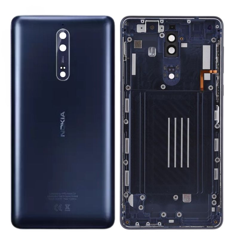 Load image into Gallery viewer, [With Camera Lens] Nokia 8 (TA-1004) Back Rear Housing Frame - Polar Tech Australia
