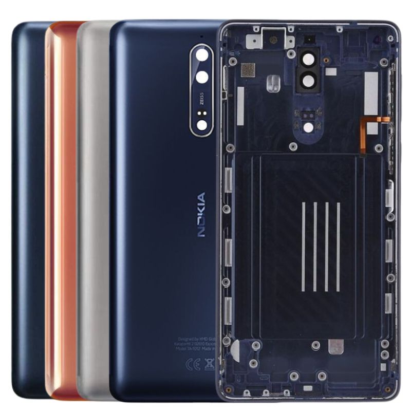 Chargez l&#39;image dans la visionneuse de la galerie, [With Camera Lens] Nokia 8 (TA-1004) Back Rear Housing Frame - Polar Tech Australia
