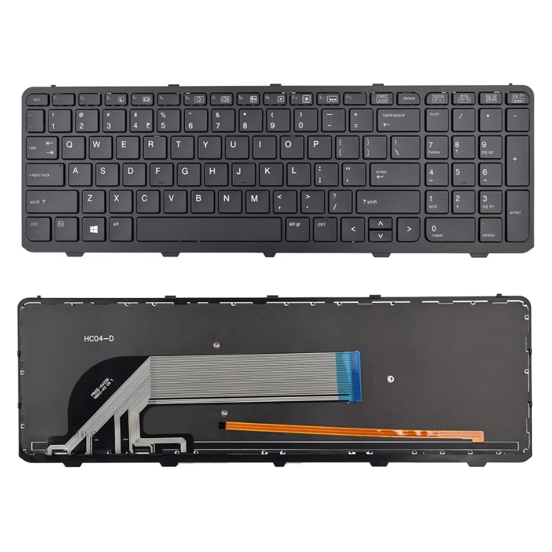 Cargue la imagen en el visor de la galería, HP 450 G0 450 G1 450 G1 455 G1 G2 470 G1 Series - Laptop Keyboard With Back Light US Layout
