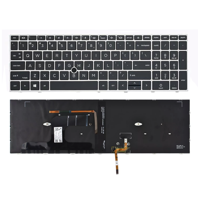 Chargez l&#39;image dans la visionneuse de la galerie, HP Zbook Fury 15 G7 G8 C13C-5 Zbook Fury 17 G7 G8 Series - Laptop Keyboard With Back Light US Layout
