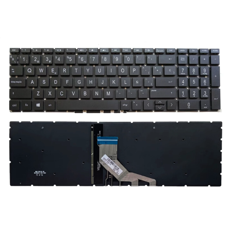 Cargue la imagen en el visor de la galería, HP 250 G7 255 G7 256 G7 TPN-Q200 TPN-Q208 TPN-C141 TPN-Q241 TPN-C151 Series - Laptop Keyboard With Back Light US Layout
