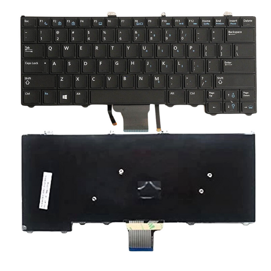 DELL Latitude E7440 E7420 E7240 E7420D 12 7000 Series - Laptop Keyboard With Back Light US Layout