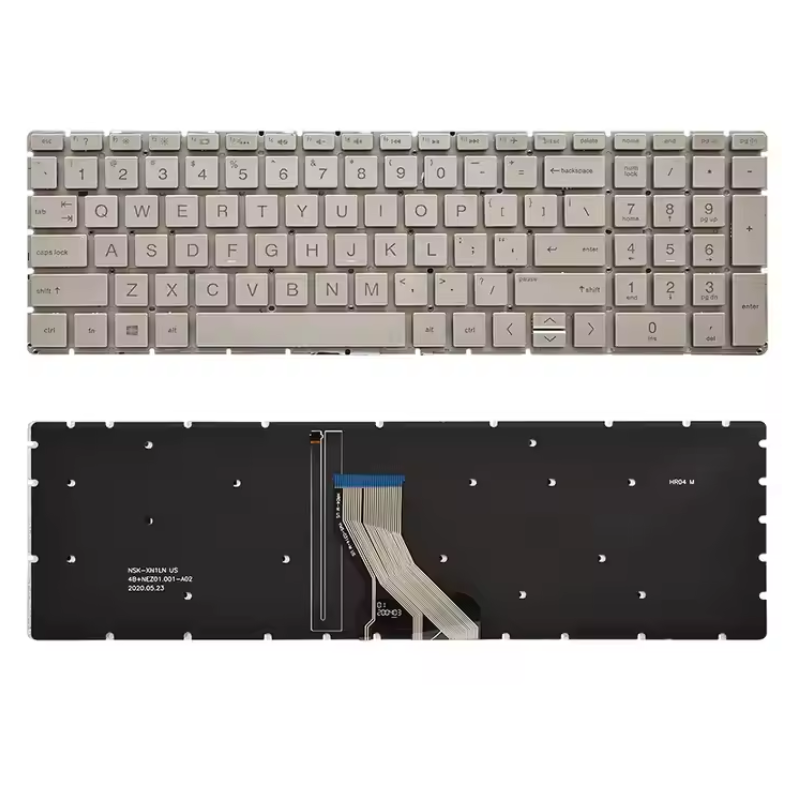 Cargue la imagen en el visor de la galería, HP 250 G7 255 G7 256 G7 TPN-Q200 TPN-Q208 TPN-C141 TPN-Q241 TPN-C151 Series - Laptop Keyboard With Back Light US Layout
