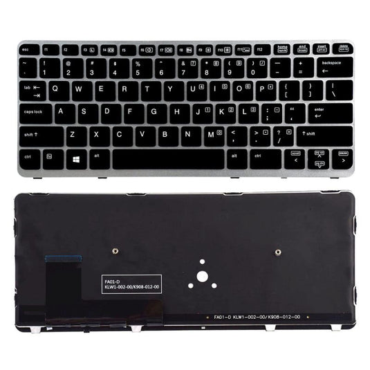 HP 820 G1 820 G2 720 G1 720 G2 725 G1 725 G2 828 G1 G2 Series - Laptop Keyboard With Back Light US Layout