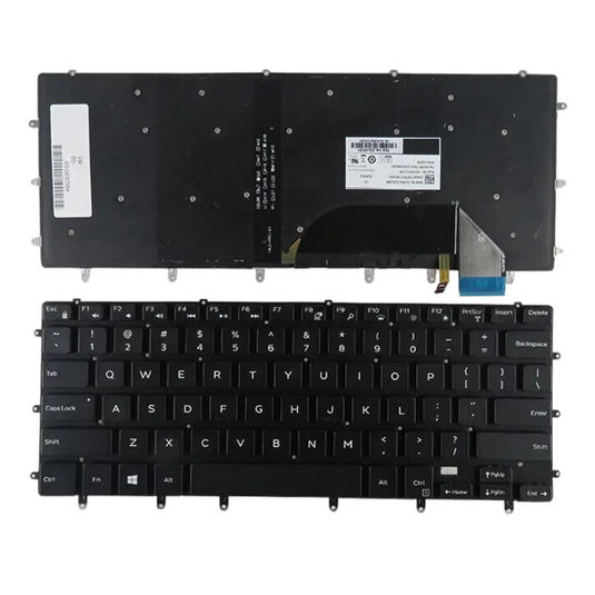 DELL XPS15-9550 D1728 9560 D1828T 5510 M5510 P56F 9570 Series - Laptop Keyboard With Back Light US Layout