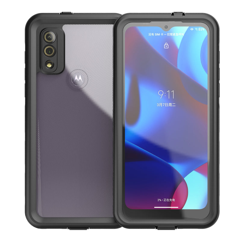 Chargez l&#39;image dans la visionneuse de la galerie, [A-Series] Motorola Moto G Pure (2021) - Redpepper Full Covered Waterproof Heavy Duty Tough Armor Case
