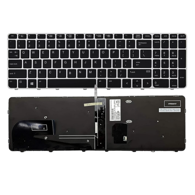 Chargez l&#39;image dans la visionneuse de la galerie, HP EliteBook 850 G3 G4 755 G3 G4 ZBOOK 15U G3 G4 Series - Laptop Keyboard With Back Light US Layout
