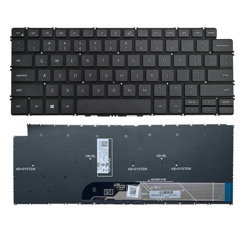 Cargue la imagen en el visor de la galería, DELL Vostro 14Pro 7620 14 5410 7415 9710 Latitude 3420 Series - Laptop Keyboard With Back Light US Layout
