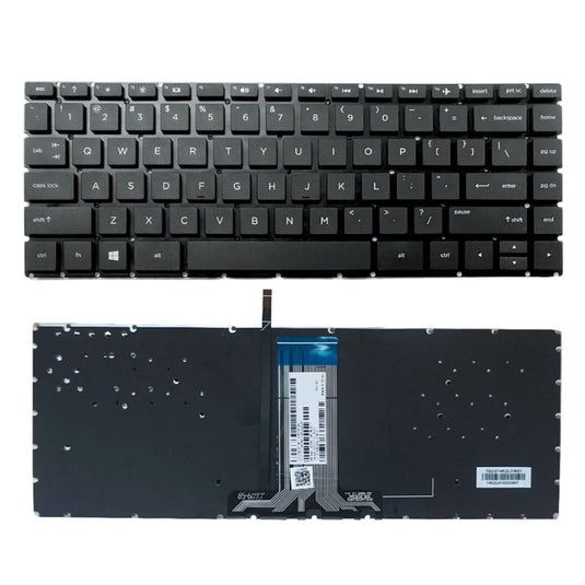 HP 14-AB 14-AL 14-J TPN-Q171 TPN-QQ158 TPN-QC121 TPN-QW118 13-U Series - Laptop Keyboard With Back Light US Layout