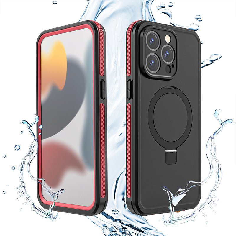 Cargue la imagen en el visor de la galería, [Magsafe Compatible] Apple iPhone 15 - Redpepper Full Covered Waterproof Heavy Duty Tough Armor Case - Polar Tech Australia
