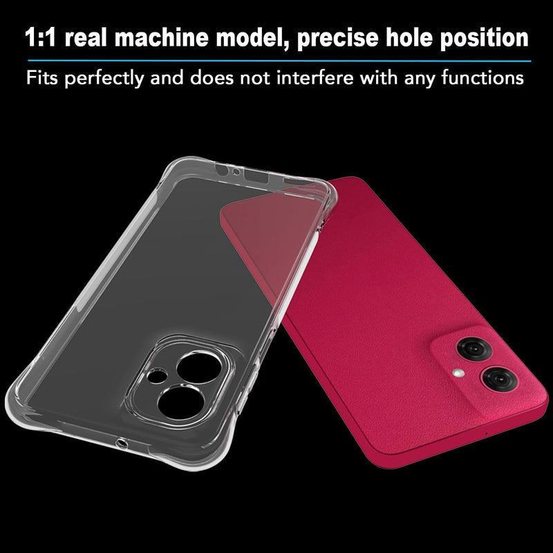 Load image into Gallery viewer, Motorola Moto G55 5G - AirPillow Cushion Transparent Soft Clear TPU Four Corners Protective Case
