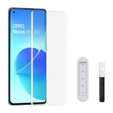 [UV Glue] OPPO Reno6 Pro 5G / Reno6 Pro 5G (Snapdragon) - Tempered Glass Screen Protector - Polar Tech Australia