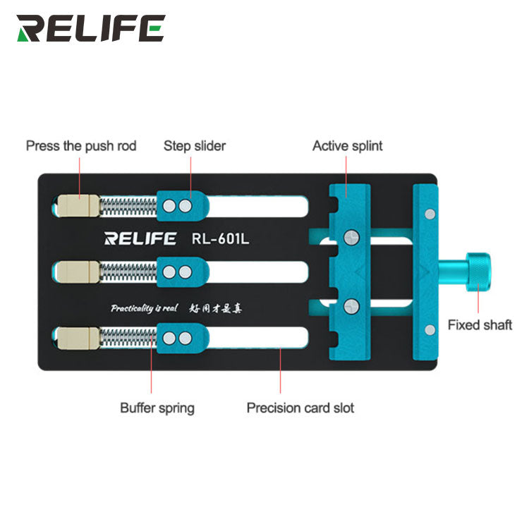 Chargez l&#39;image dans la visionneuse de la galerie, [RL-601L] RELIFE Card Slot Mobile Phone Motherboard Repair Multi-Purpose Fixture - Polar Tech Australia
