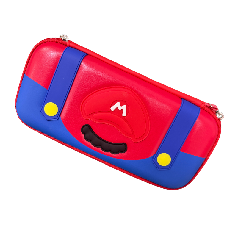 Cargue la imagen en el visor de la galería, Mario-themed Nintendo Switch Carrying Case - Protective Travel Bag
