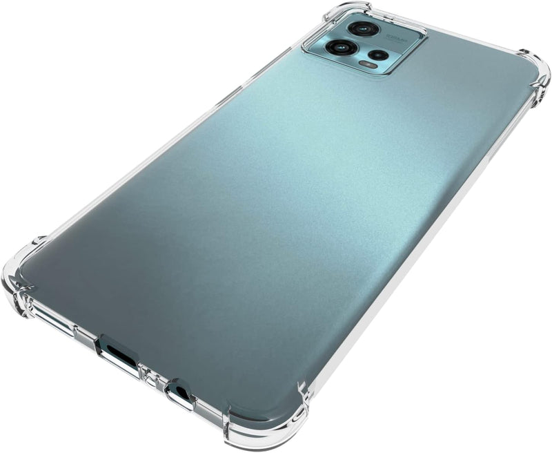 Cargue la imagen en el visor de la galería, Motorola Moto G72 - AirPillow Cushion Transparent Soft Clear TPU Four Corners Protective Case
