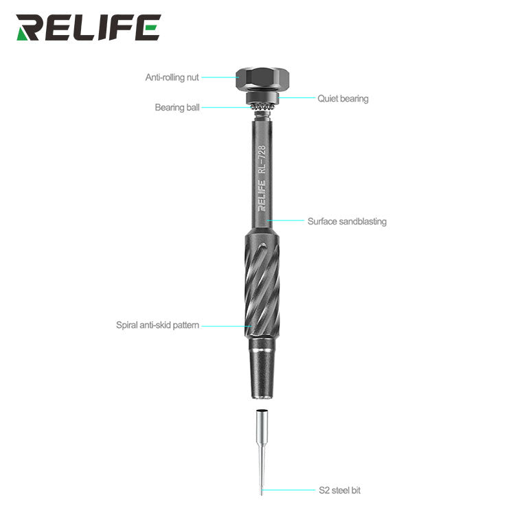 Cargue la imagen en el visor de la galería, [RL-728A] RELIFE 2D Sturdy Mobile Phone Repair Screwdriver set - Polar Tech Australia
