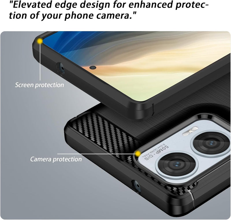 Chargez l&#39;image dans la visionneuse de la galerie, Motorola Moto G85 5G - Shield Shockproof Rugged Heavy Duty Case With 2PC 9H Glass Screen Protector
