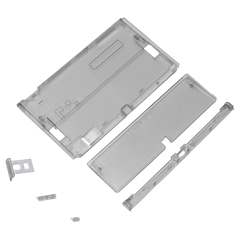 Cargue la imagen en el visor de la galería, Nintendo Switch OLED Back Cover transparent mod replacement shell DIY customization kit.
