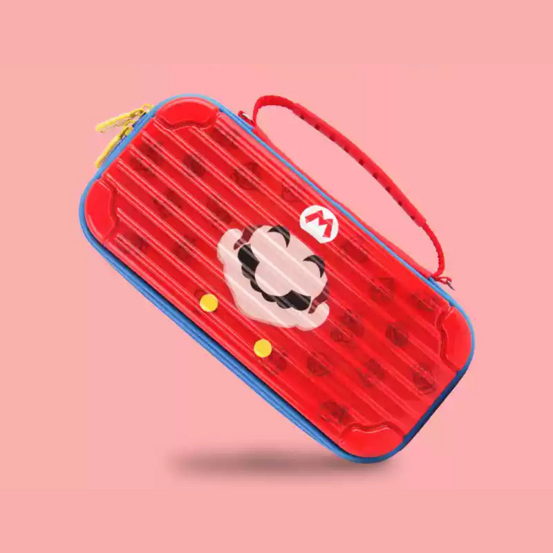 Cargue la imagen en el visor de la galería, Nintendo Switch Storage Hard Shell Bag Protective Case Portable Organizer Accessories
