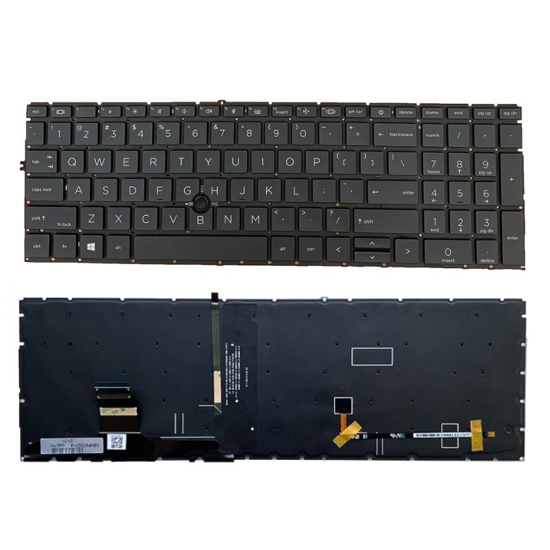 Chargez l&#39;image dans la visionneuse de la galerie, HP 850 855 750 755 G7 G8 HSN-I41C-5 Zbook Firefly 15 Series - Laptop Keyboard With Back Light US Layout
