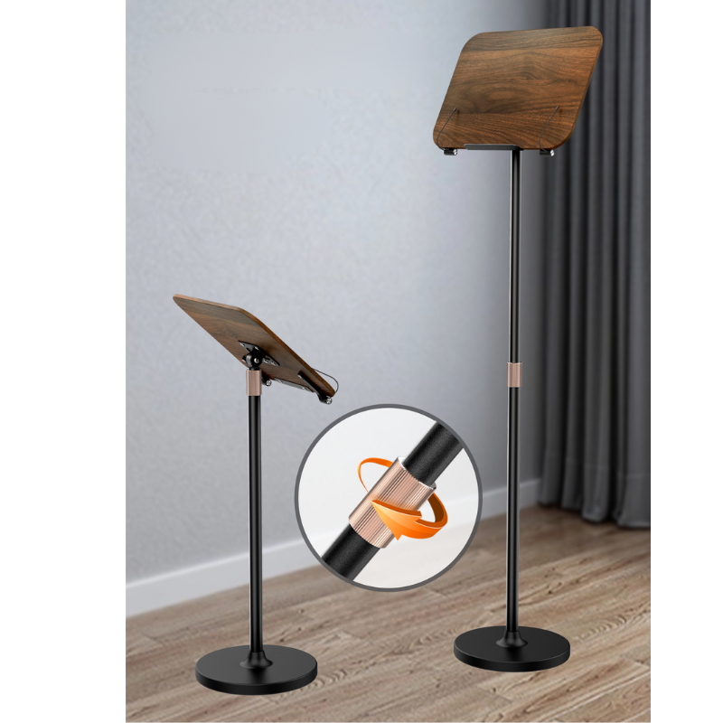 Load image into Gallery viewer, [S02-B] BONERUY Floor-Standing Adjustable Laptop Stand Music Score Holder
