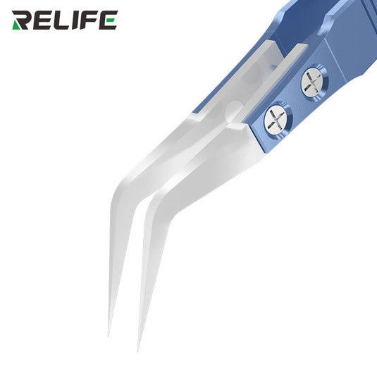 [RT-11E, RT-15E] RELIFE Precision Titanium Alloy Ceramic Tweezers - Polar Tech Australia