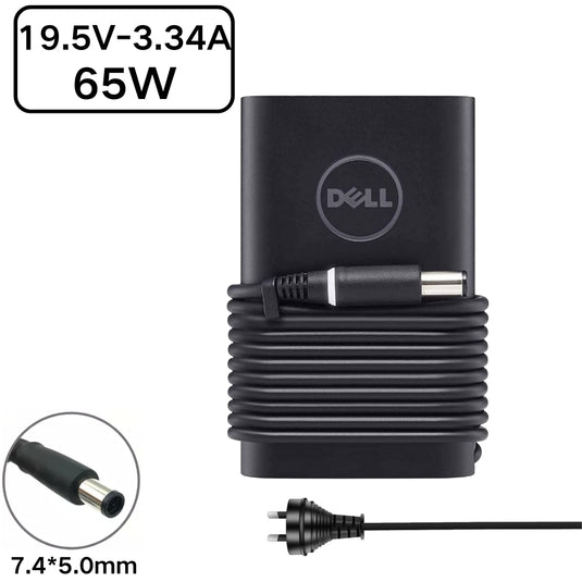 [65W/19.5V-3.34A][7.4*5.0] Adaptador de corriente CA Dell Alienware 11 M11X Cargador de pared para computadora portátil (enchufe AU)