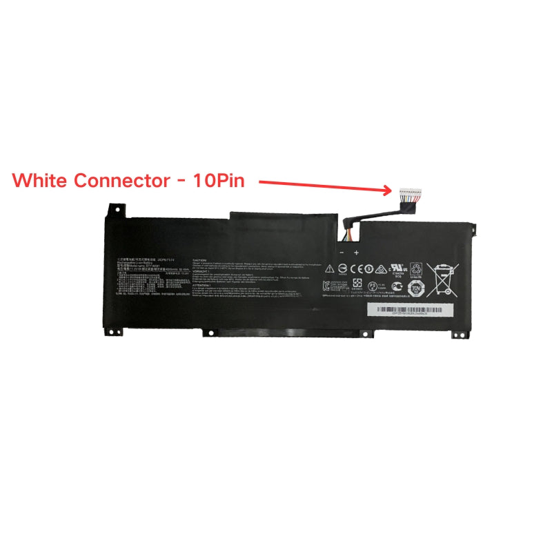 Chargez l&#39;image dans la visionneuse de la galerie, [BTY-M491] Batterie de remplacement pour MSI Modern 15 A10M-628XES / Stealth 15M A11SDK-071
